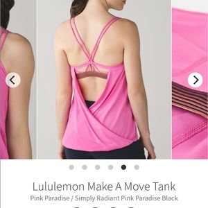 Lululemon Make A Move Tank size 6